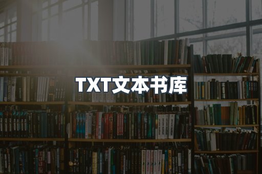 TXT文本书库